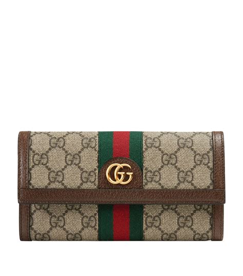 brightly colored large wallet gucci|Gucci small wallet price.